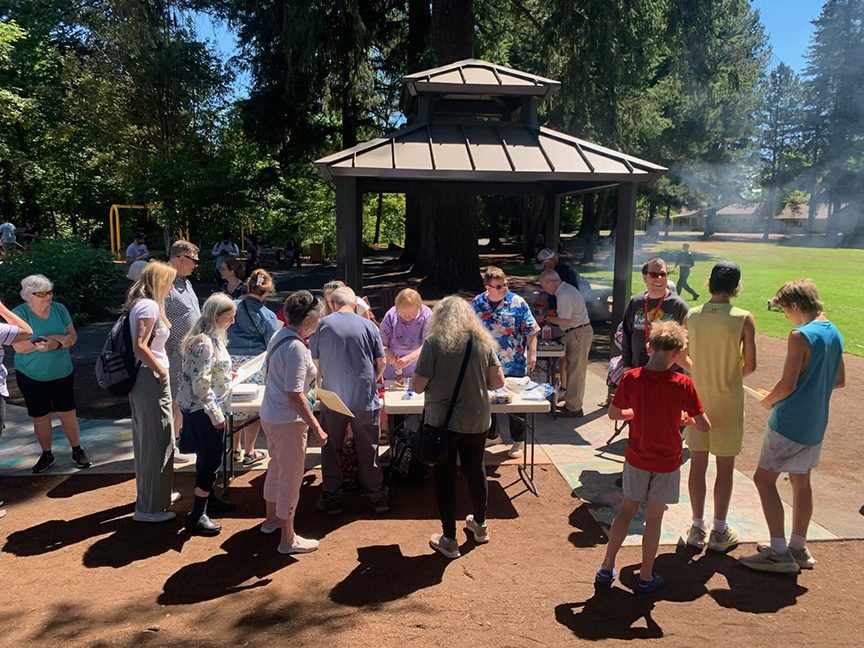 Laughter, Lunch, and Fellowship