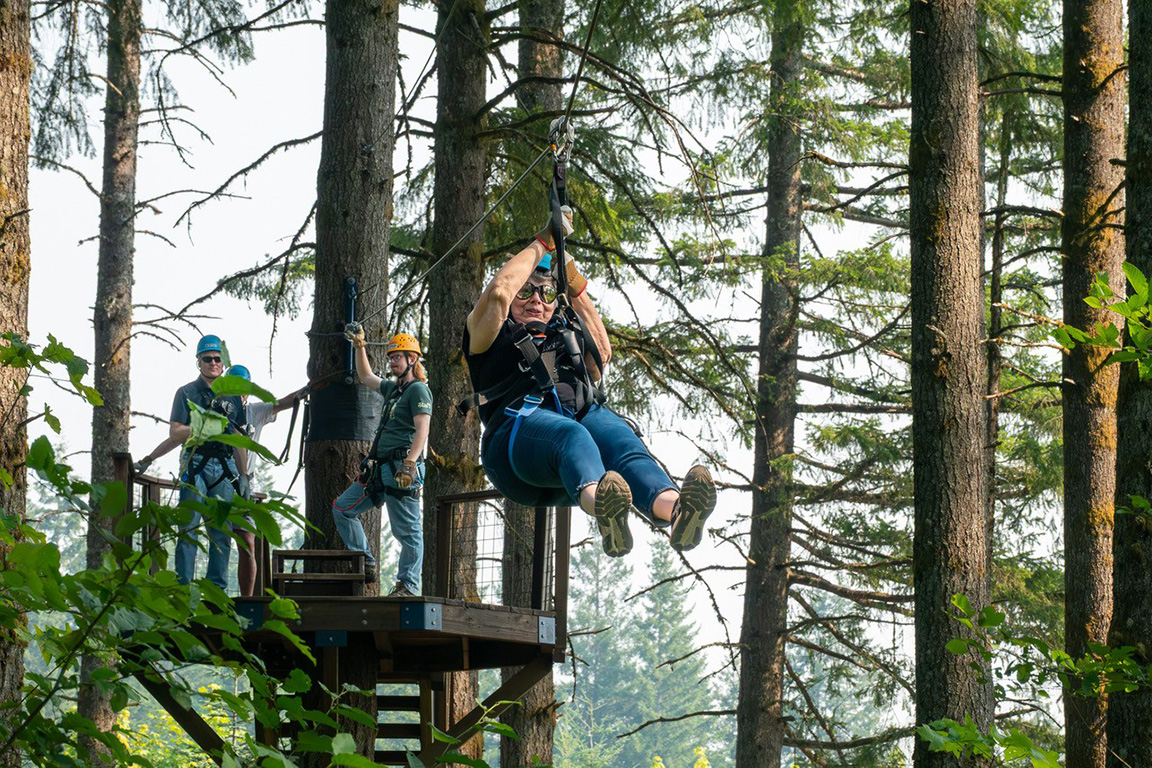 Zipline - take off!